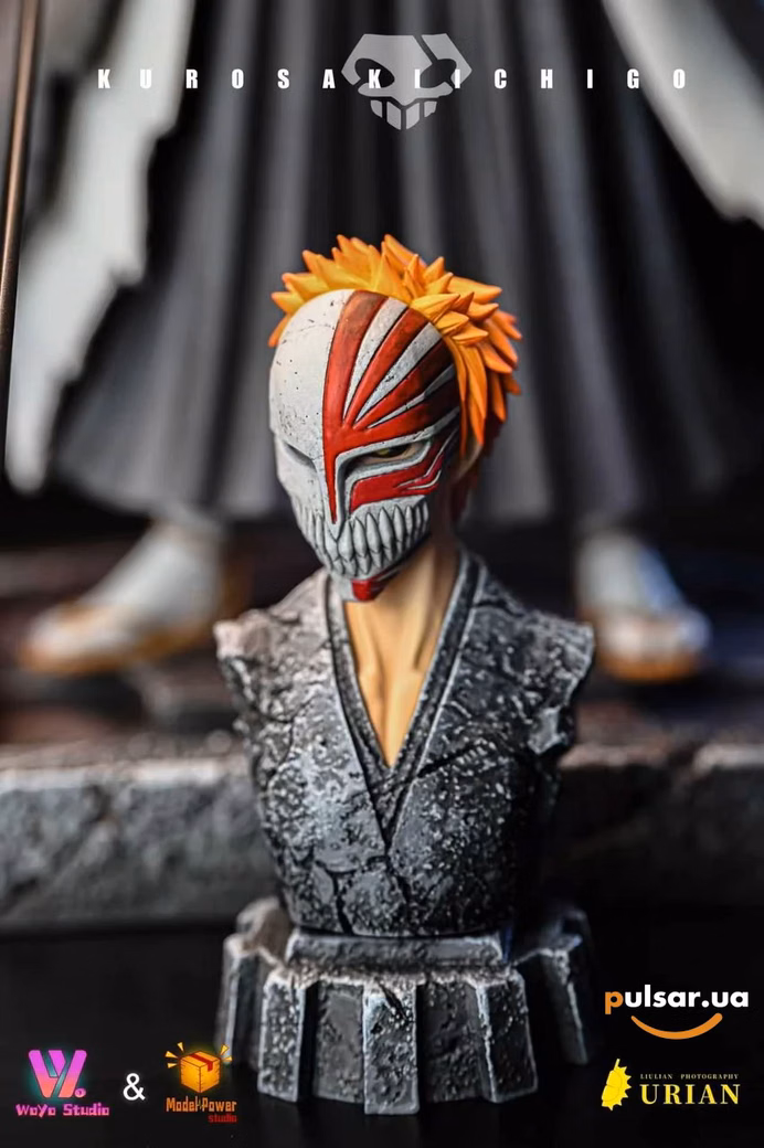 Оригинальная аниме фигурка  «1/6 Scale Kurosaki Ichigo-Bleach-WoYo × Model Power Studio», фото 6