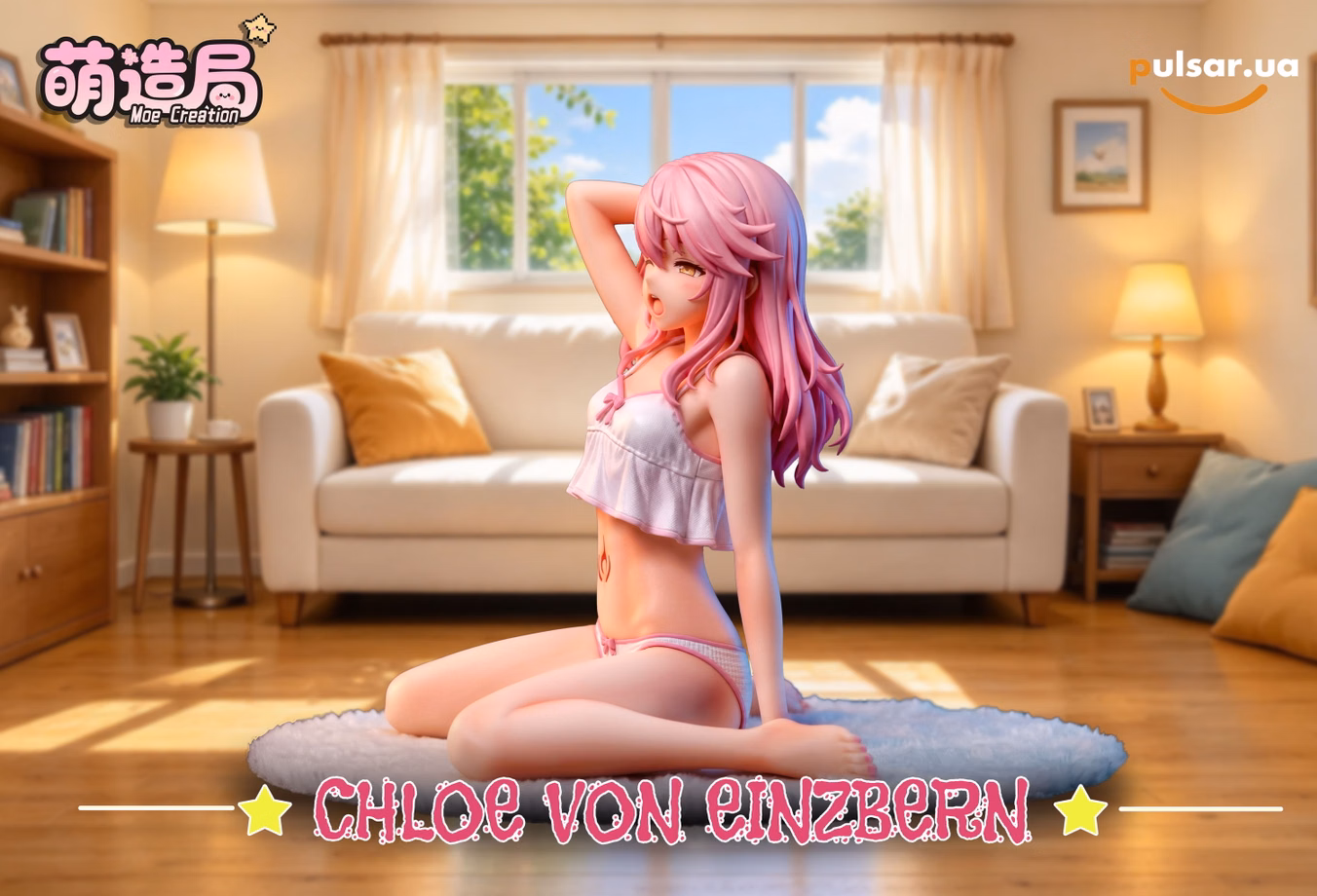 Оригінальна аніме фігурка «1/6 Scale Chloe von Einzbern-Fate/stay night-Moe Creation Studio», фото 4