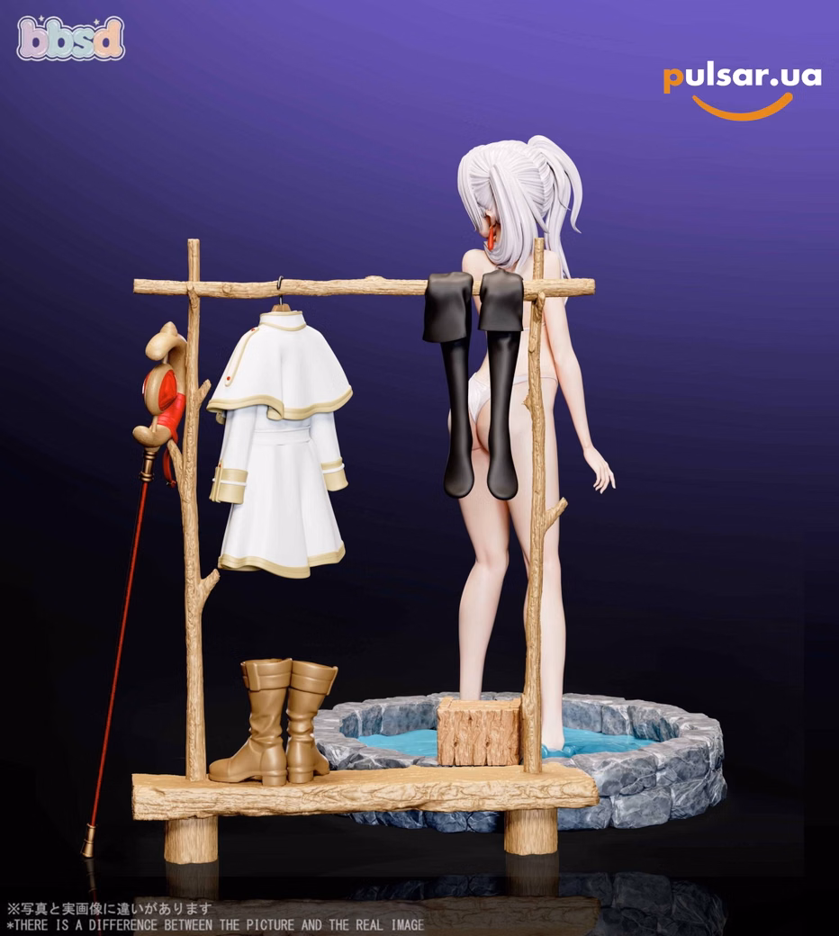 Оригінальна аніме фігурка «BBSD Studio – Frieren: Beyond Journey’s End Frieren Mountain Hot Spring 1/6 Scale Limited Edition Resin Statue», фото 5