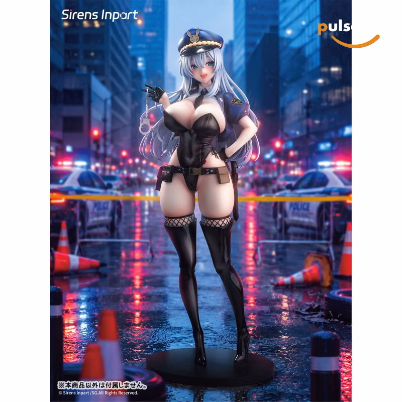 Оригінальна аніме фігурка «Bunny Police Shion-san 1/4 Complete Figure», фото 11