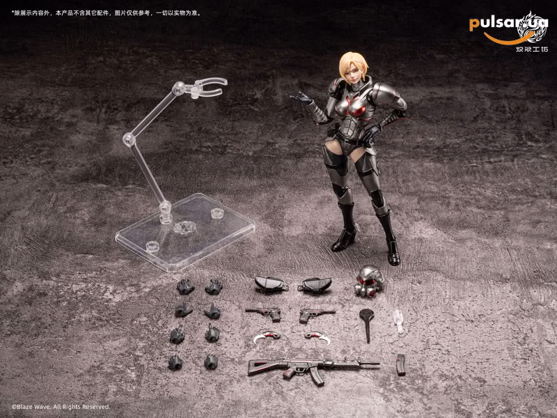 Оригінальна аніме фігурка «Walkure Brunhild 1/12 Scale Posable Figure», фото 8