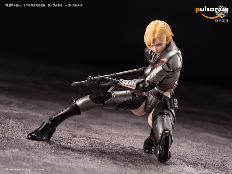 Оригінальна аніме фігурка «Walkure Brunhild 1/12 Scale Posable Figure», фото 3