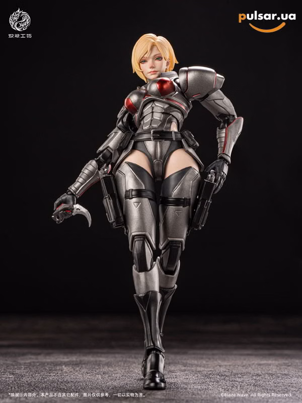 Оригінальна аніме фігурка «Walkure Brunhild 1/12 Scale Posable Figure», фото 6