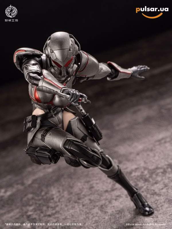 Оригінальна аніме фігурка «Walkure Brunhild 1/12 Scale Posable Figure», фото 13