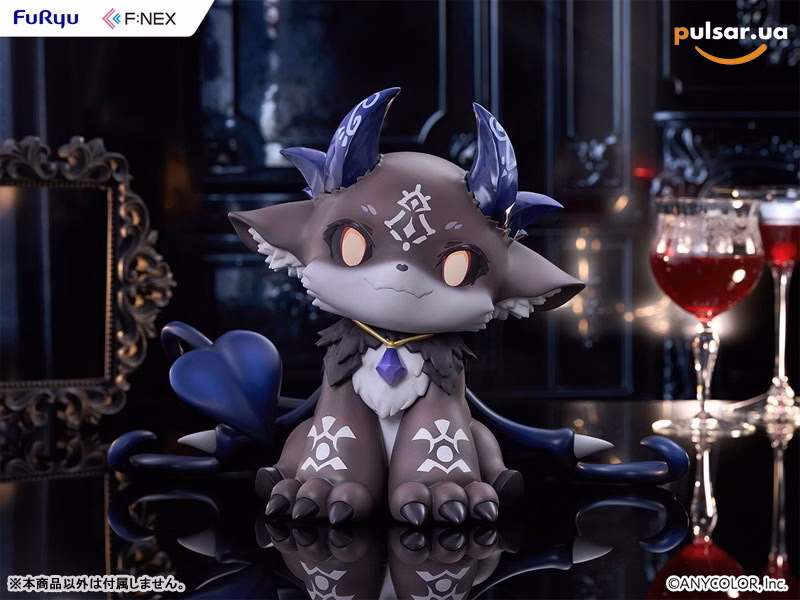Оригінальна аніме фігурка  «Nijisanji Debidebi Debiru 1/2 Soft Vinyl Figure», фото 2