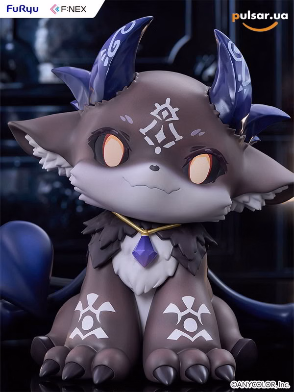 Оригінальна аніме фігурка  «Nijisanji Debidebi Debiru 1/2 Soft Vinyl Figure», фото 4