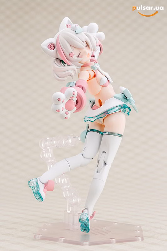 Оригінальна аніме фігурка «Megami Device PUNI*MOFU SHIRO MAO 1/1 Plastic Model», фото 3