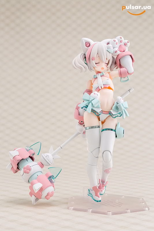 Оригінальна аніме фігурка «Megami Device PUNI*MOFU SHIRO MAO 1/1 Plastic Model», фото 4