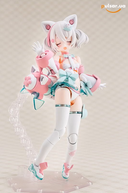 Оригінальна аніме фігурка «Megami Device PUNI*MOFU SHIRO MAO 1/1 Plastic Model», фото 6