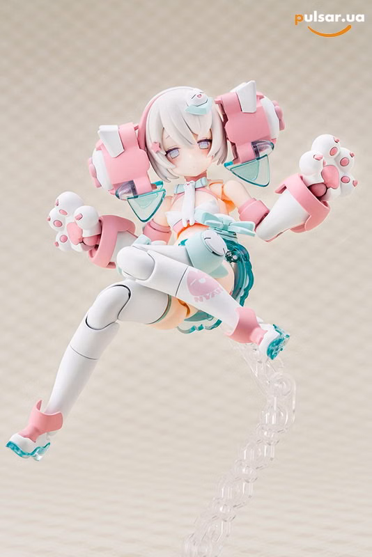 Оригінальна аніме фігурка «Megami Device PUNI*MOFU SHIRO MAO 1/1 Plastic Model», фото 7