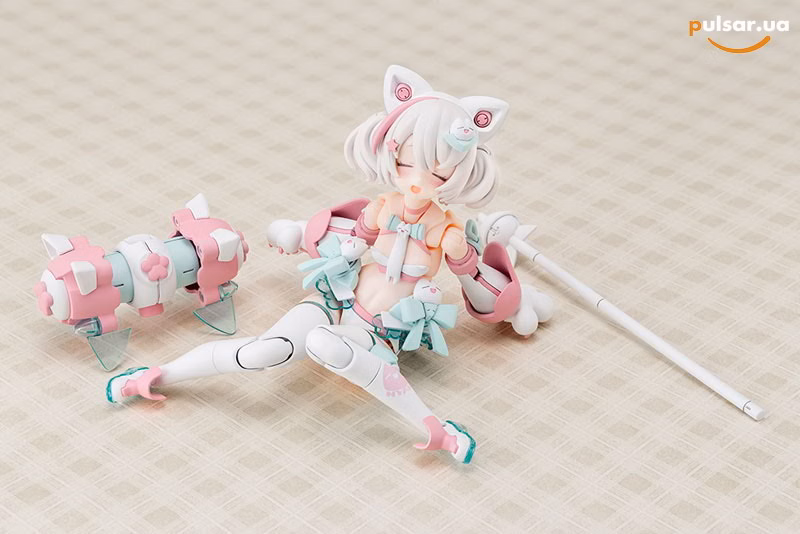 Оригінальна аніме фігурка «Megami Device PUNI*MOFU SHIRO MAO 1/1 Plastic Model», фото 8