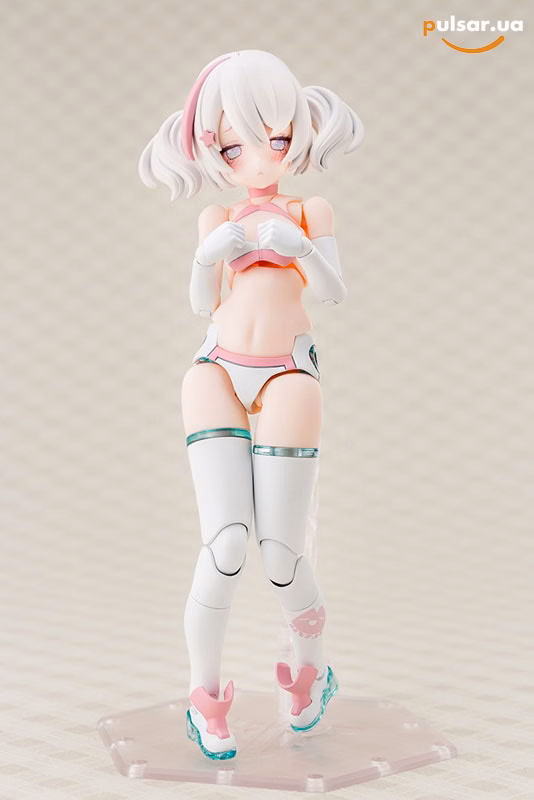 Оригінальна аніме фігурка «Megami Device PUNI*MOFU SHIRO MAO 1/1 Plastic Model», фото 9