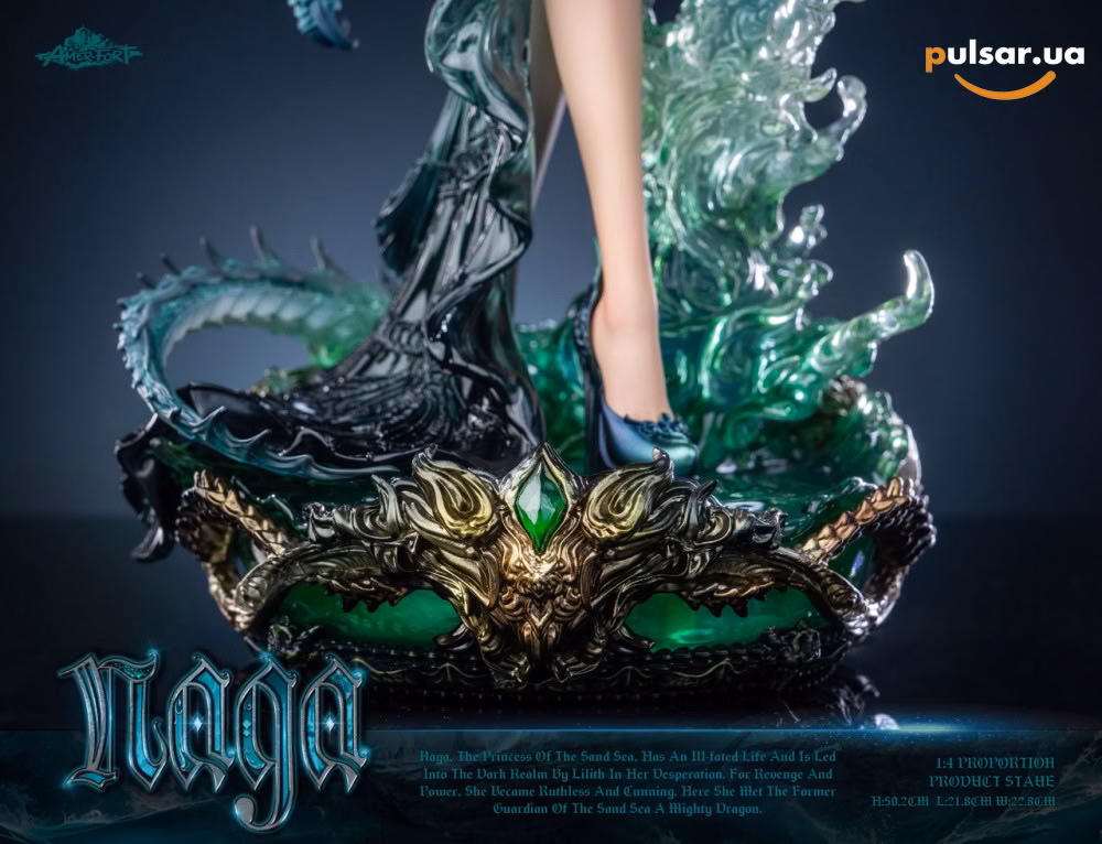 Оригінальна аніме фігурка  «PJ Studio Original AmerFort Elf Series 6th NAGA AFYC-NG09 1/4 Statue», фото 9