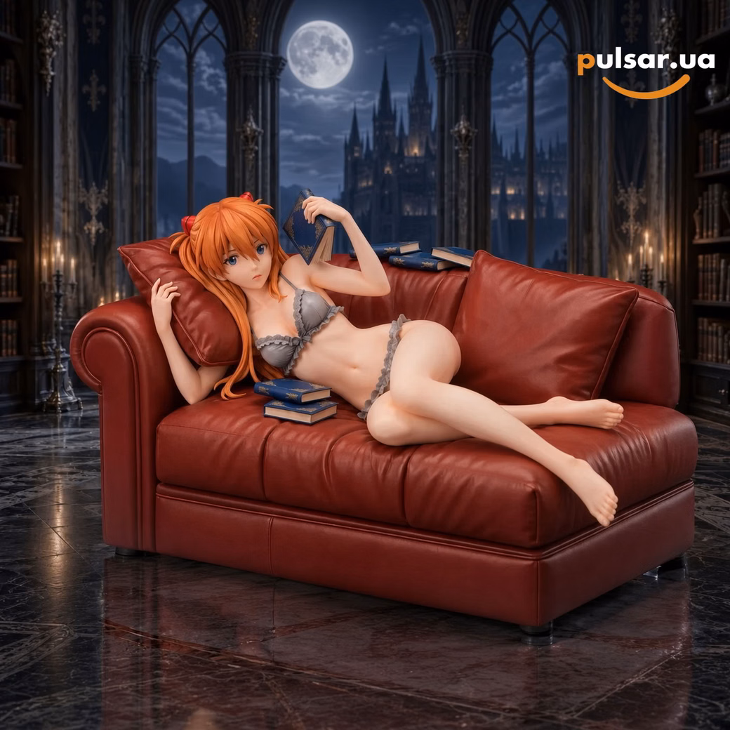 Оригінальна аніме фігурка «JiBei Studio Asuka 1/6 Scale Resin Statue – Neon Genesis Evangelion Collectible»