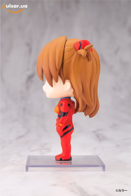 Оригінальна аніме фігурка «OSHI WORKS Mini Rebuild of Evangelion Asuka Langley Shikinami Complete Figure», фото 3