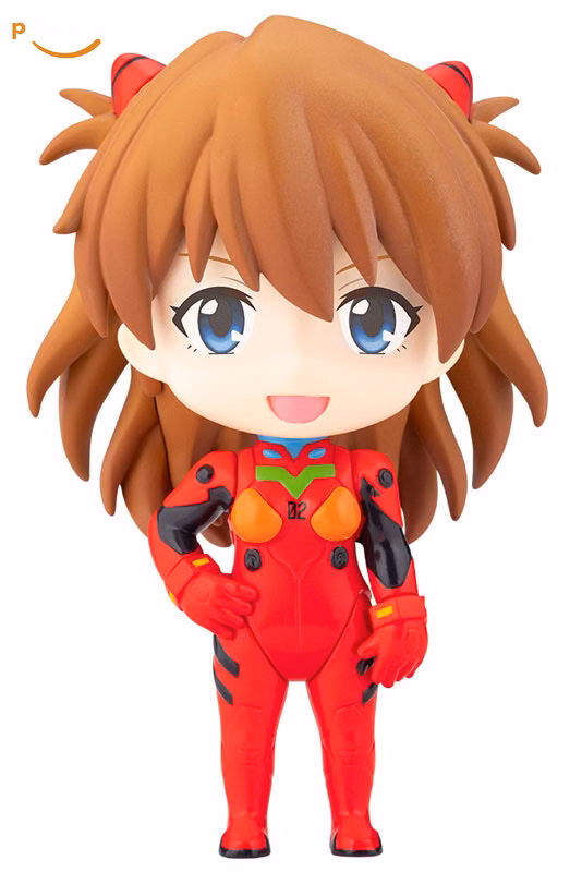 Оригінальна аніме фігурка «OSHI WORKS Mini Rebuild of Evangelion Asuka Langley Shikinami Complete Figure», фото 7