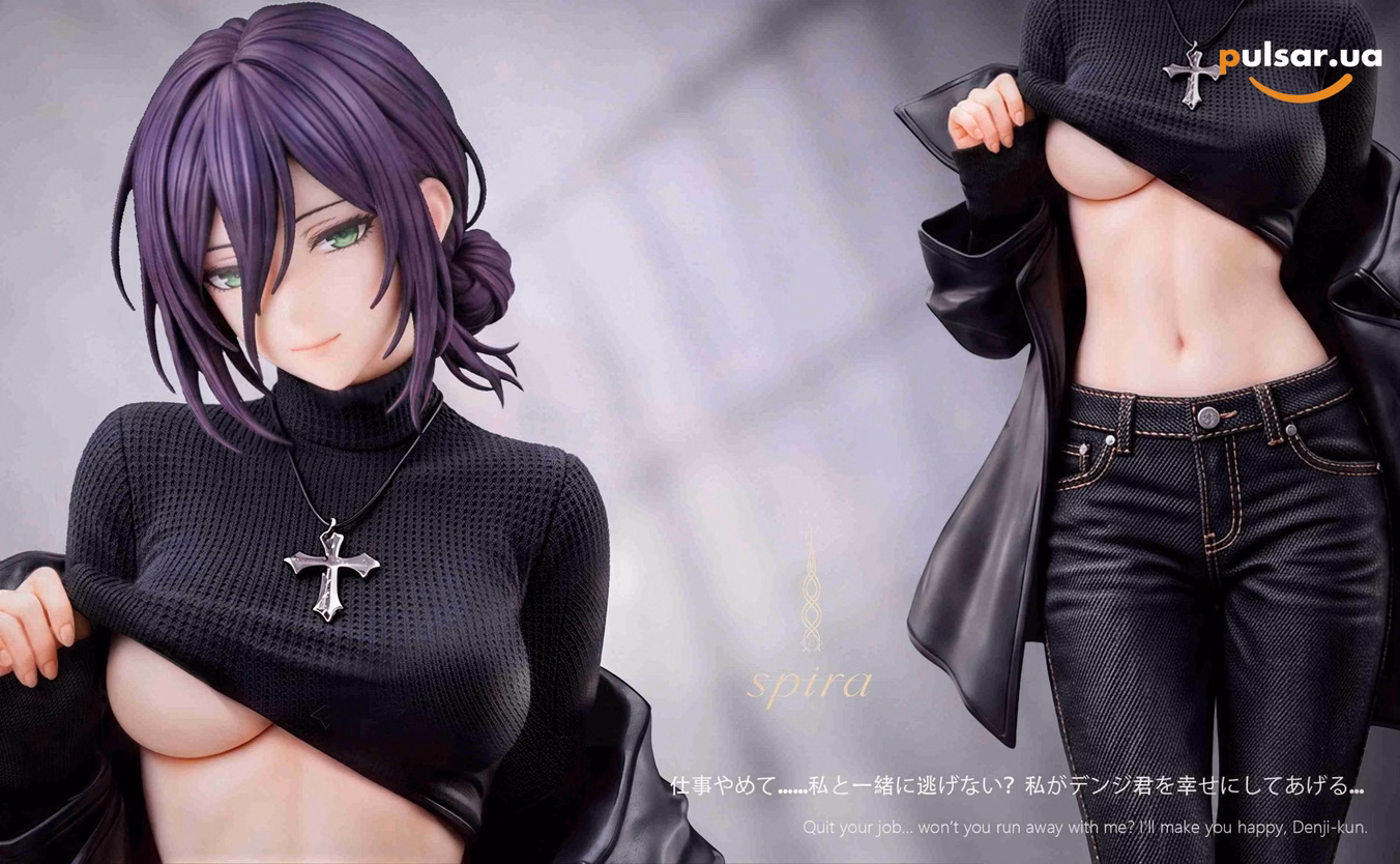 Оригінальна аніме фігурка  «Spira Studio – Chainsaw Man Reze 1/6 & 1/4 Scale TOPGK Limited Edition Resin Statue», фото 2