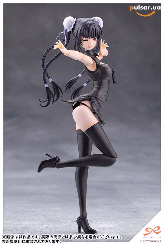 Оригінальна аніме фігурка  «Sousai Shoujo Teien Kuon Yakushiji [QIPAO COSTUME] 1/10 Plastic Model», фото 7