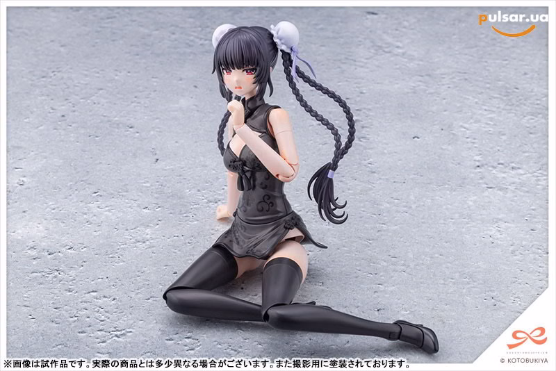 Оригінальна аніме фігурка  «Sousai Shoujo Teien Kuon Yakushiji [QIPAO COSTUME] 1/10 Plastic Model», фото 12