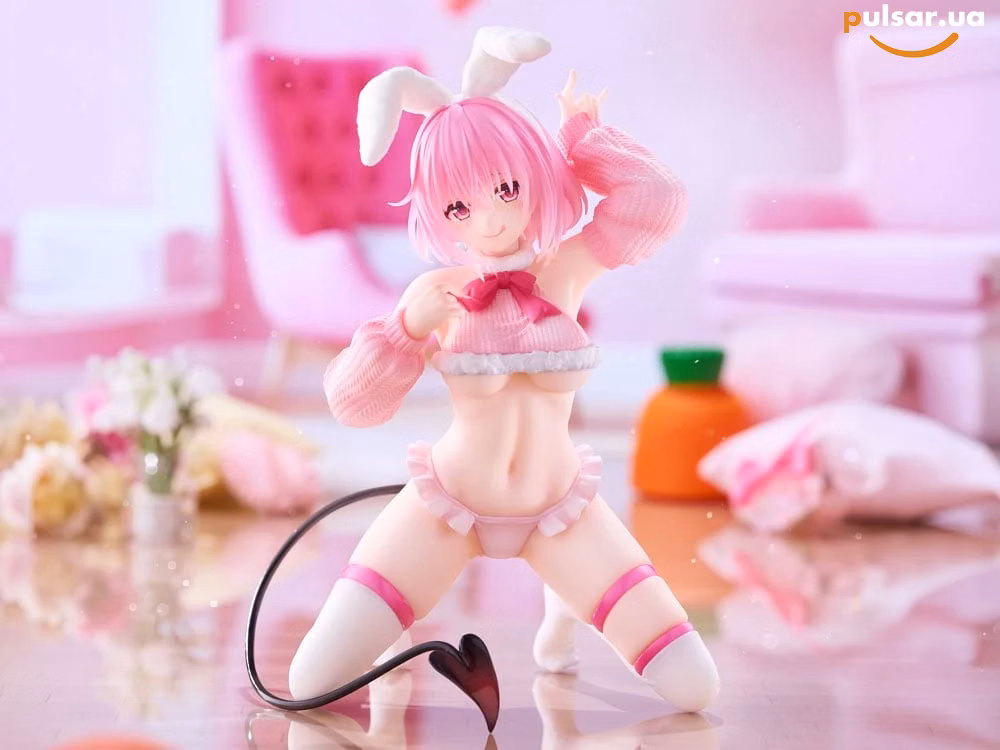 Оригінальна аніме фігурка   «To Love Ru Darkness Moflock - Momo Fluffy Bunny Ver.», фото 13