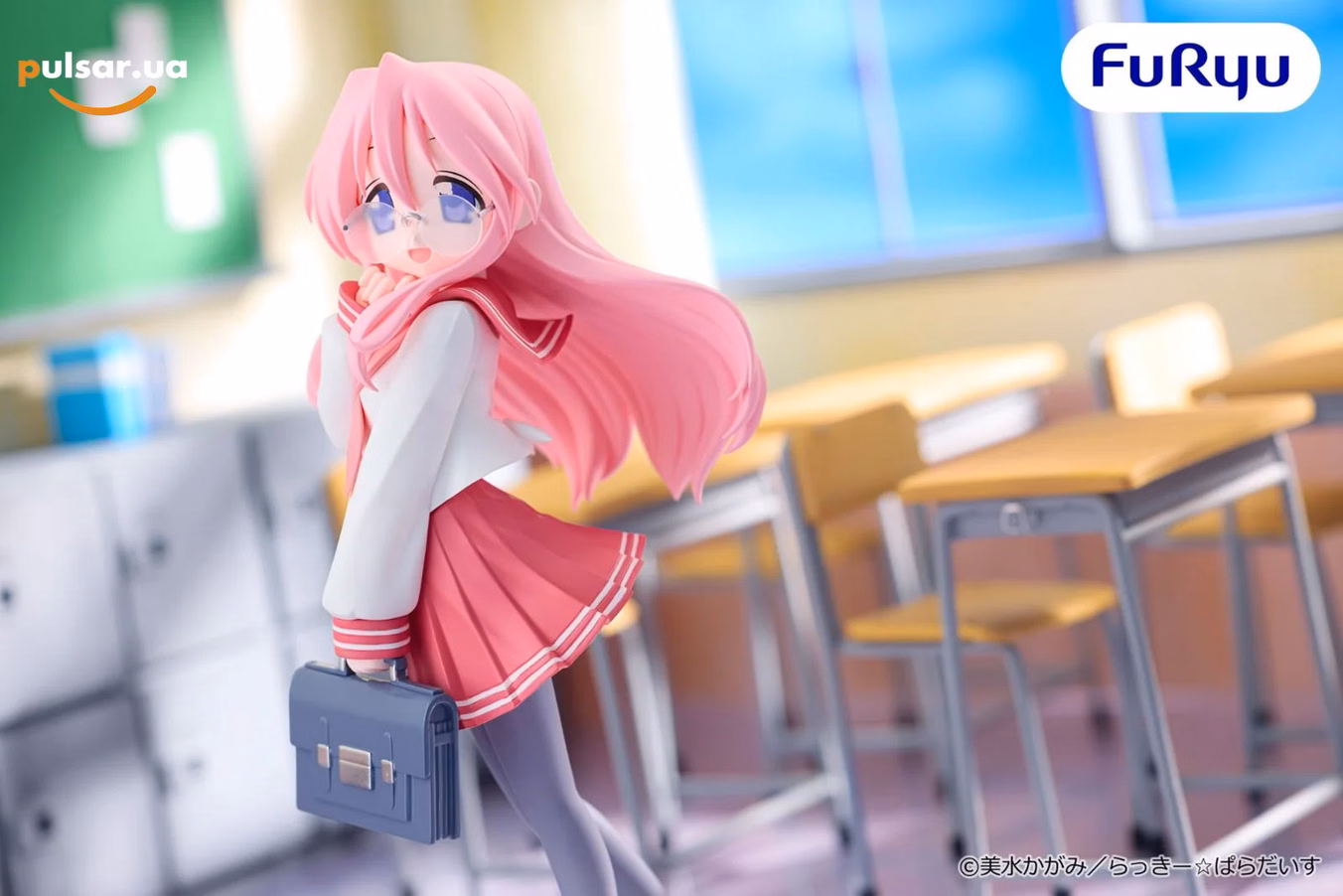 Оригінальна аніме фігурка «Lucky Star Trio Try It Figure - Miyuki Takara», фото 3