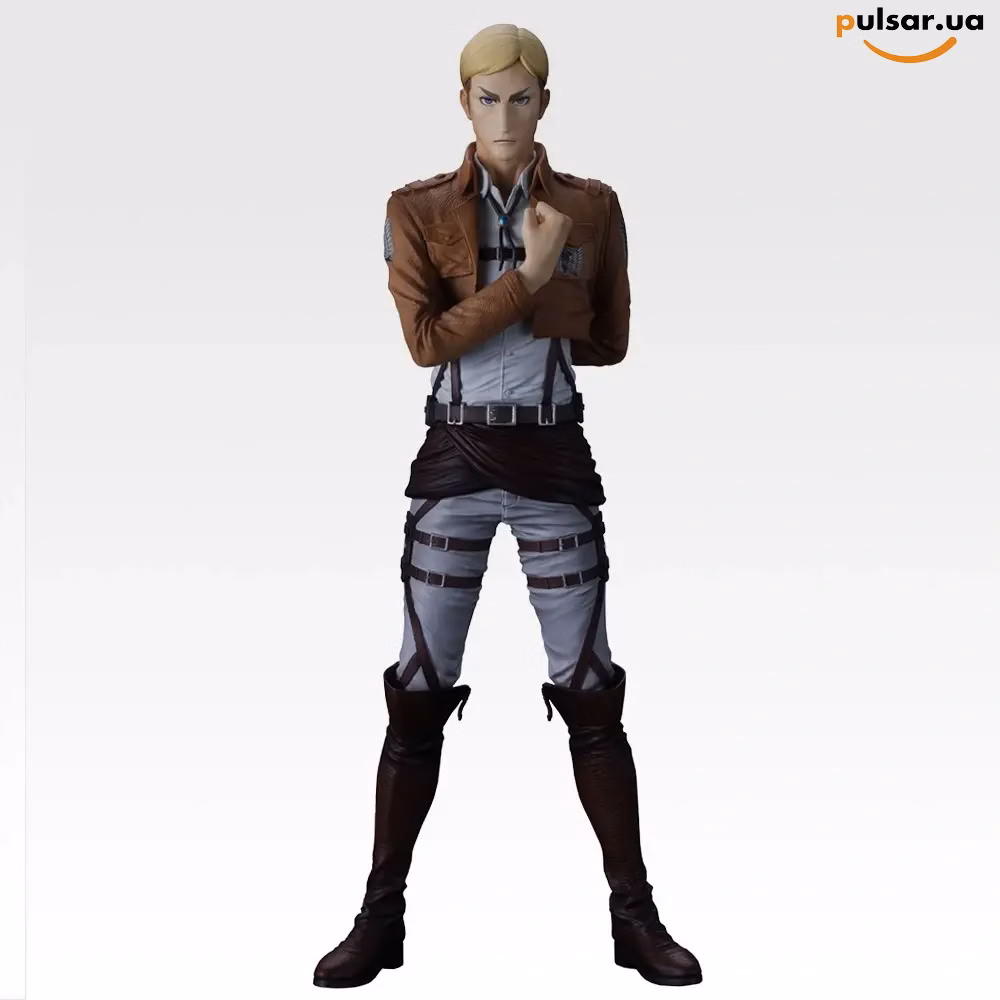 Оригинальная аниме фигурка «Ichiban Kuji Attack on Titan Dedicate Your Heart - D Prize Erwin Smith MASTERLISE Figure»