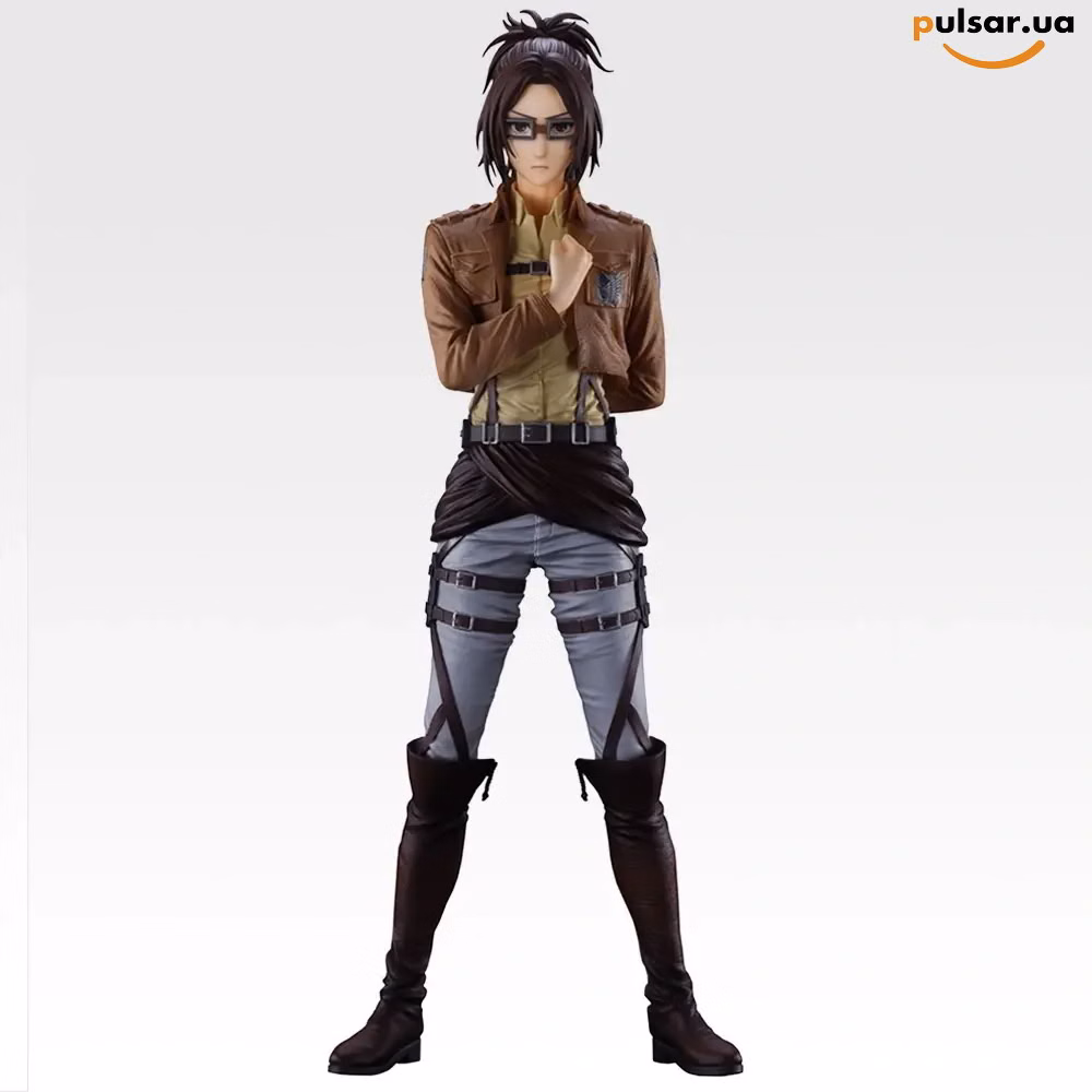 Оригинальная аниме фигурка «Ichiban Kuji Attack on Titan Dedicate Your Heart - E Prize Hange Zoe MASTERLISE Figure»