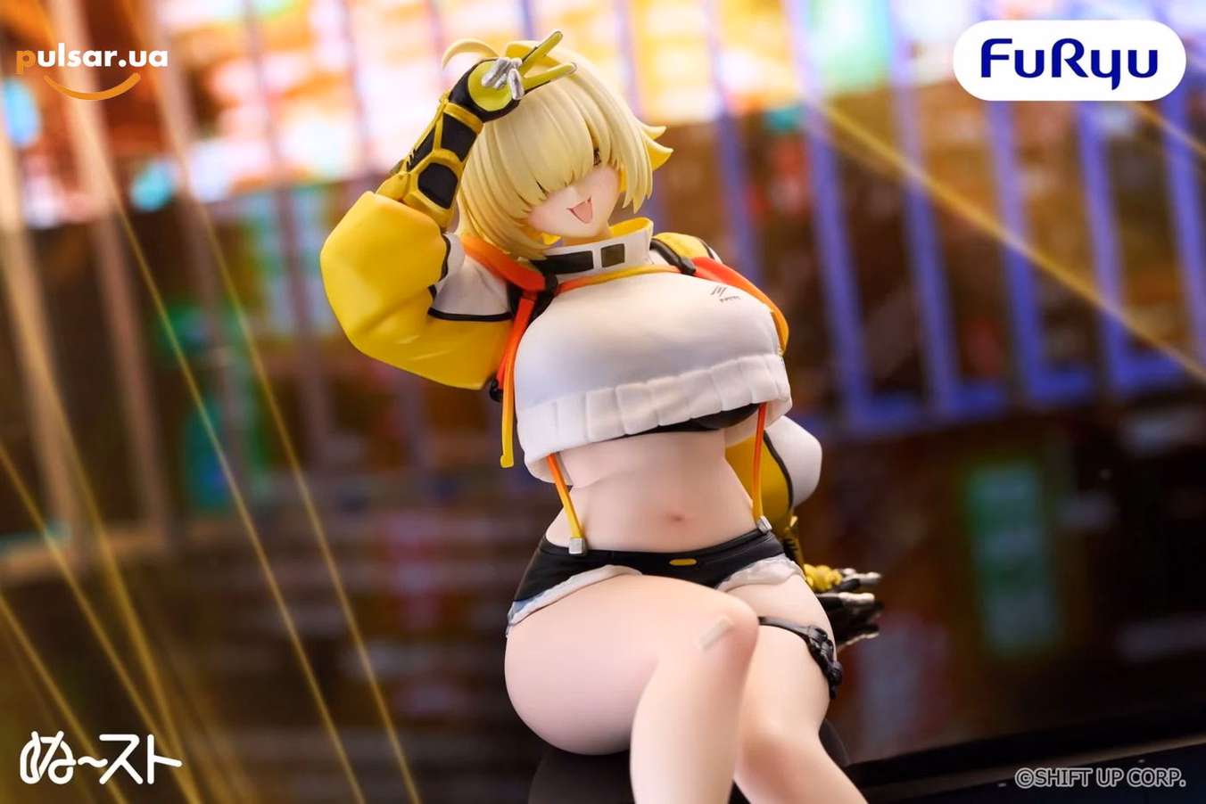 Оригінальна аніме фігурка  «Goddess of Victory Nikke Noodle Stopper Figure - Elegg», фото 3