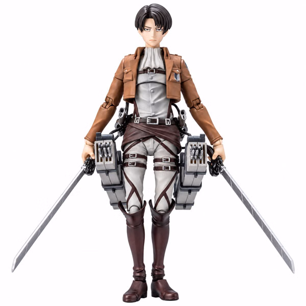 Оригінальна аніме фігурка «Attack on Titan 1/12 Action Figure Levi Ackerman», фото 12