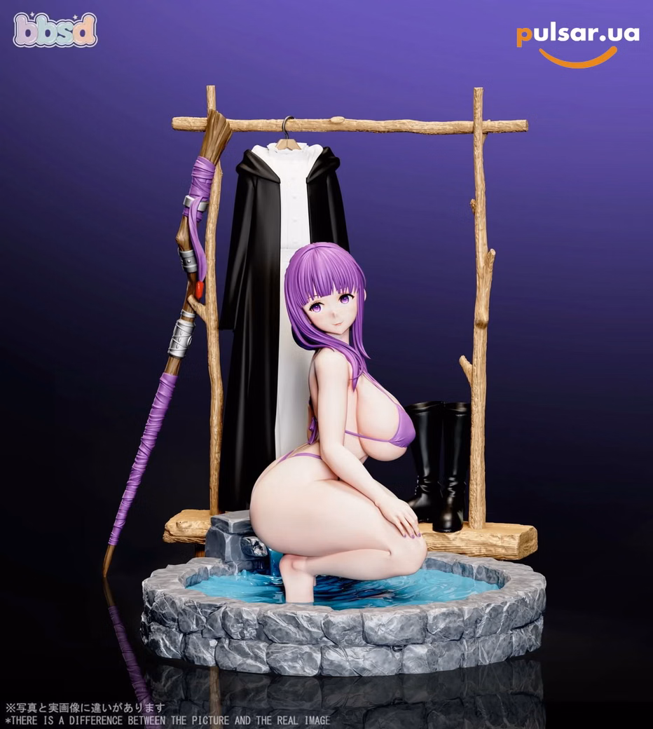 Оригінальна аніме фігурка «BBSD Studio Hot Spring Fern Frieren: Beyond Journey’s End 1/6 Scale Resin Statue», фото 4