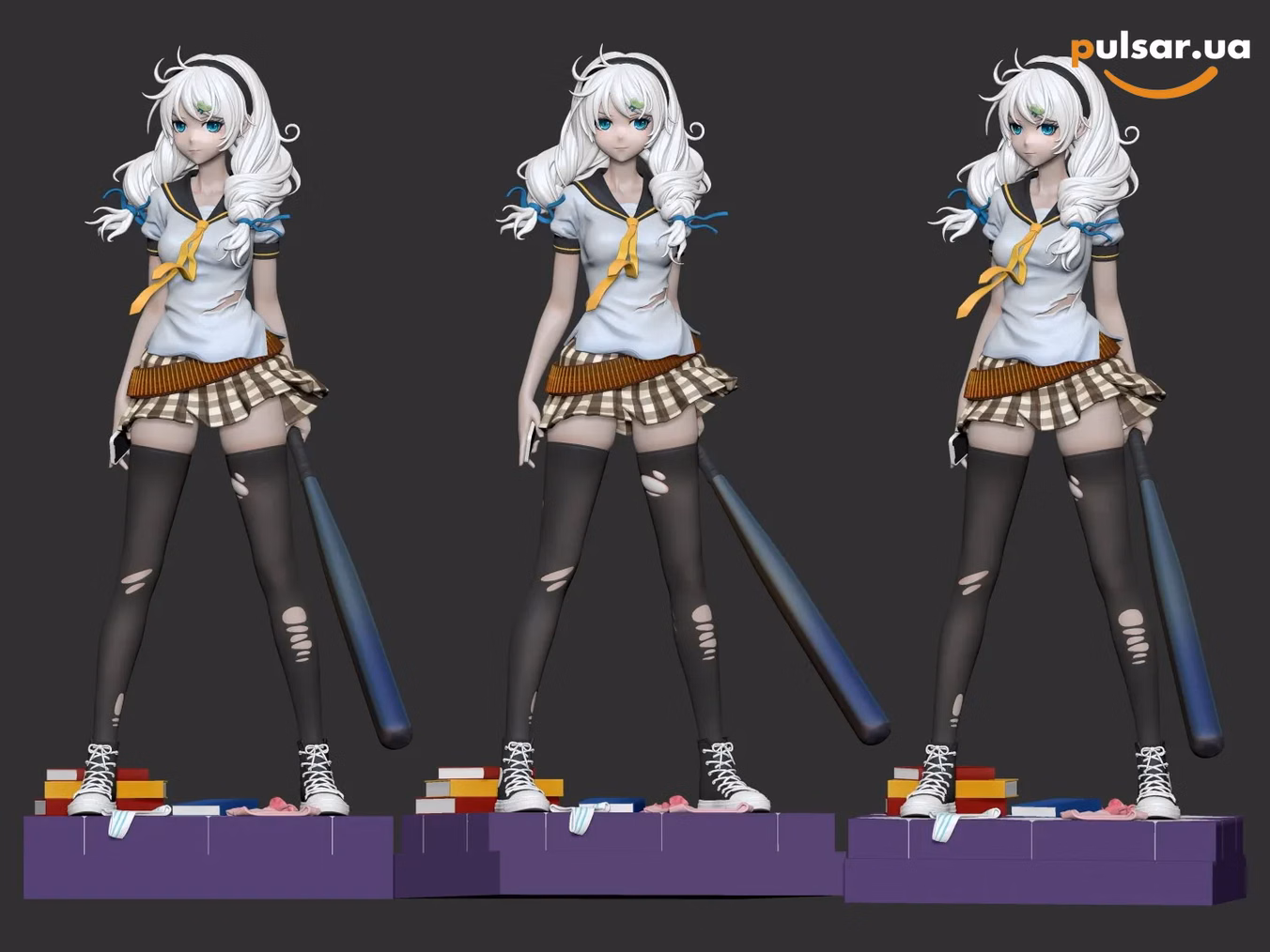 Оригінальна аніме фігурка «Miwu Studio Honkai Impact 3rd Kiana 1/6 Scale Collectible Statue», фото 9