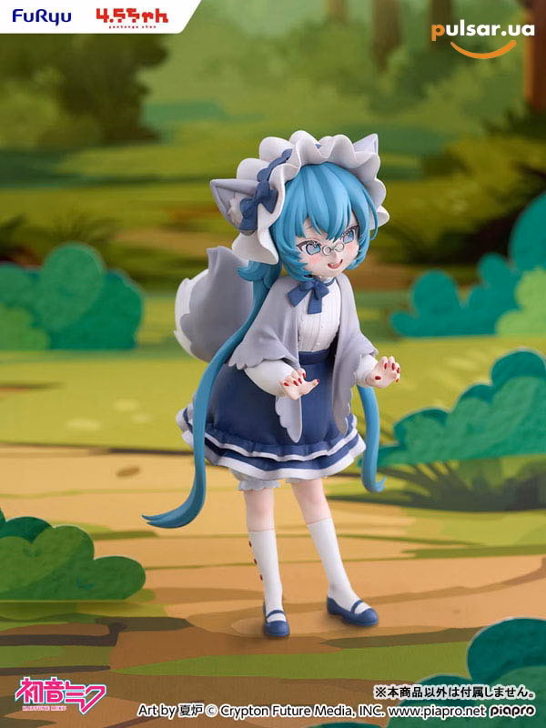 Оригінальна аніме фігурка  «4.5 Chan Hatsune Miku Wolf ver. Complete Figure», фото 12