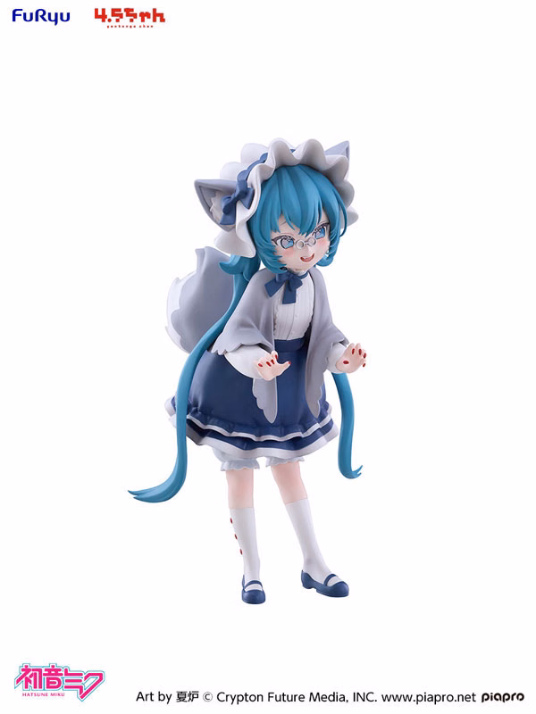 Оригінальна аніме фігурка  «4.5 Chan Hatsune Miku Wolf ver. Complete Figure», фото 3