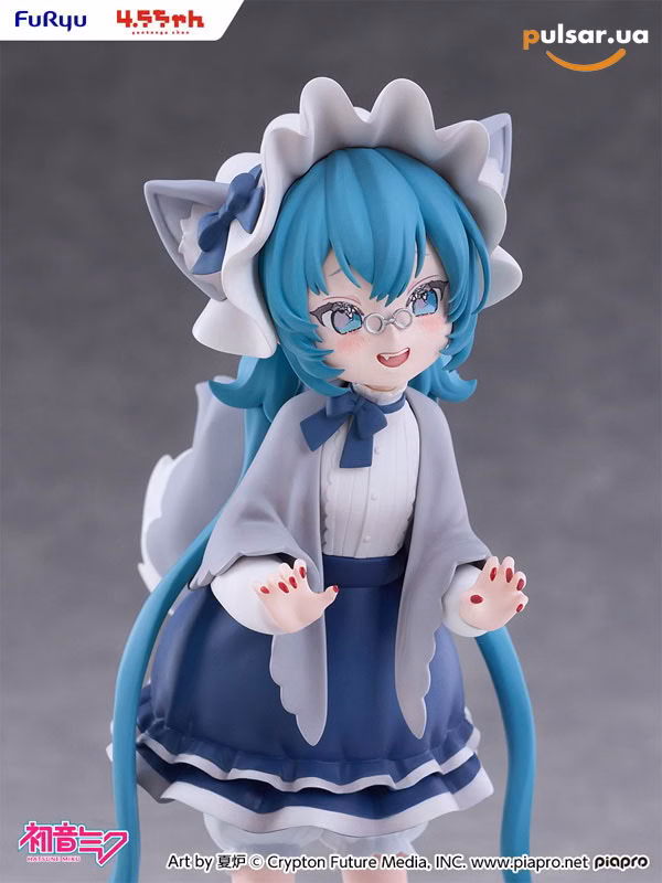 Оригінальна аніме фігурка  «4.5 Chan Hatsune Miku Wolf ver. Complete Figure»