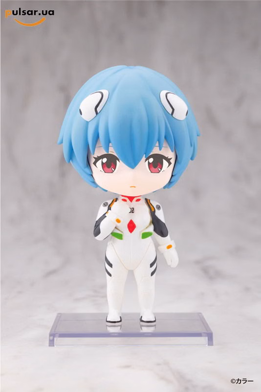 Оригінальна аніме фігурка «OSHI WORKS Mini Rebuild of Evangelion Rei Ayanami Complete Figure», фото 2