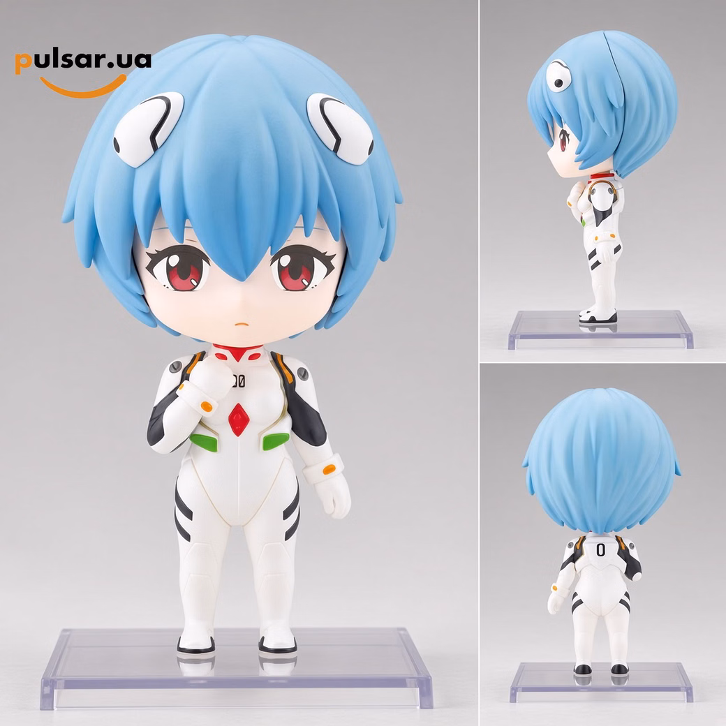 Оригінальна аніме фігурка «OSHI WORKS Mini Rebuild of Evangelion Rei Ayanami Complete Figure»