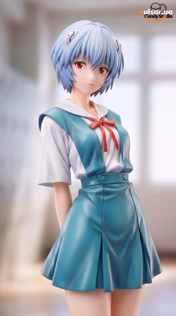 Оригінальна аніме фігурка «1/6 Scale School Asuka and Ayanami Rei-EVA-Candy studio», фото 4
