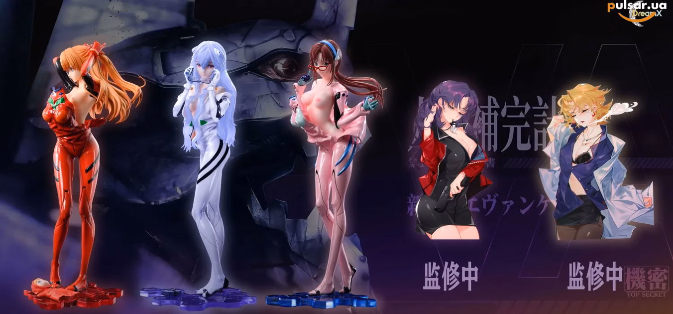 Оригінальна аніме фігурка  «DreamX Studio – Neon Genesis Evangelion Mari Makinami Illustrious 1/7 Scale Premium Collectible Figure Statue», фото 4