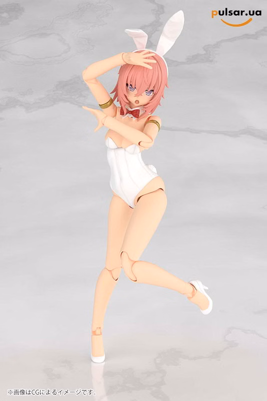 Оригінальна аніме фігурка  «Frame Arms Girl Durga I [Bunny Style -White-] Plastic Model», фото 13