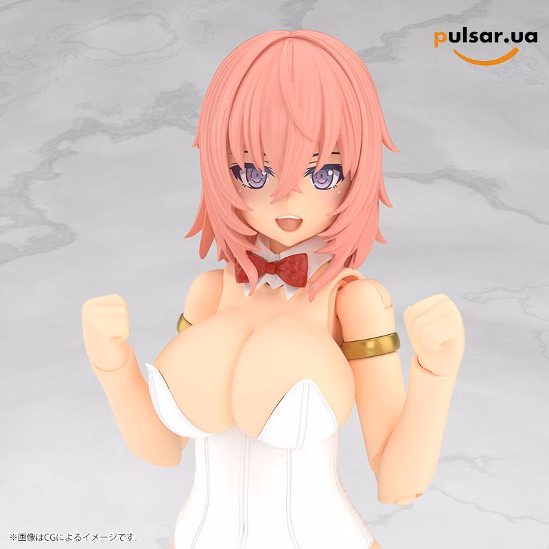 Оригінальна аніме фігурка  «Frame Arms Girl Durga I [Bunny Style -White-] Plastic Model», фото 17