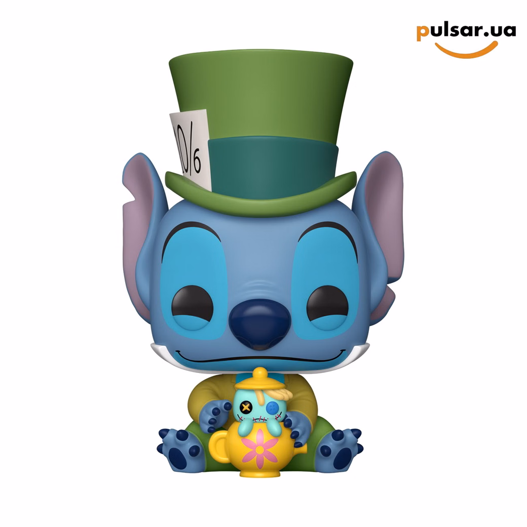 Вінілова фігурка «Funko POP! • • Lilo & Stitch ◉ Stitch as Mad Hatter № 1836», фото 2