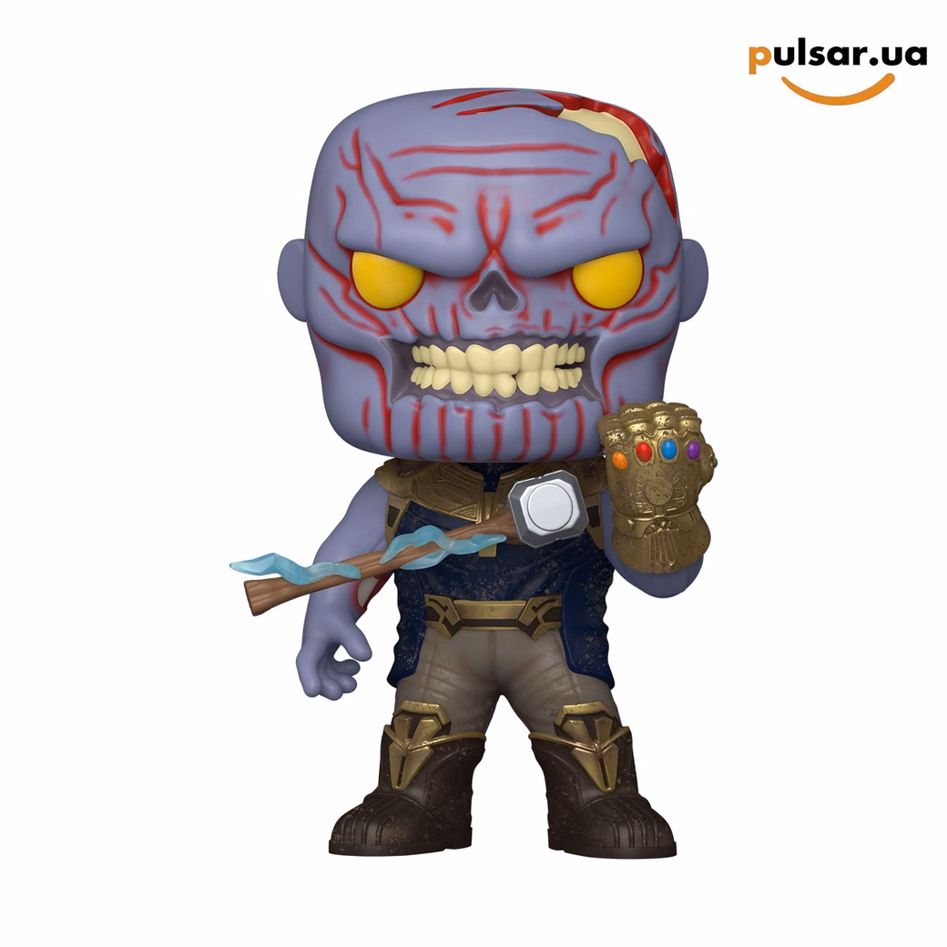 Вінілова фігурка  «Funko POP! • • Marvel Zombies ◉ Zombie Thanos № 1667», фото 2