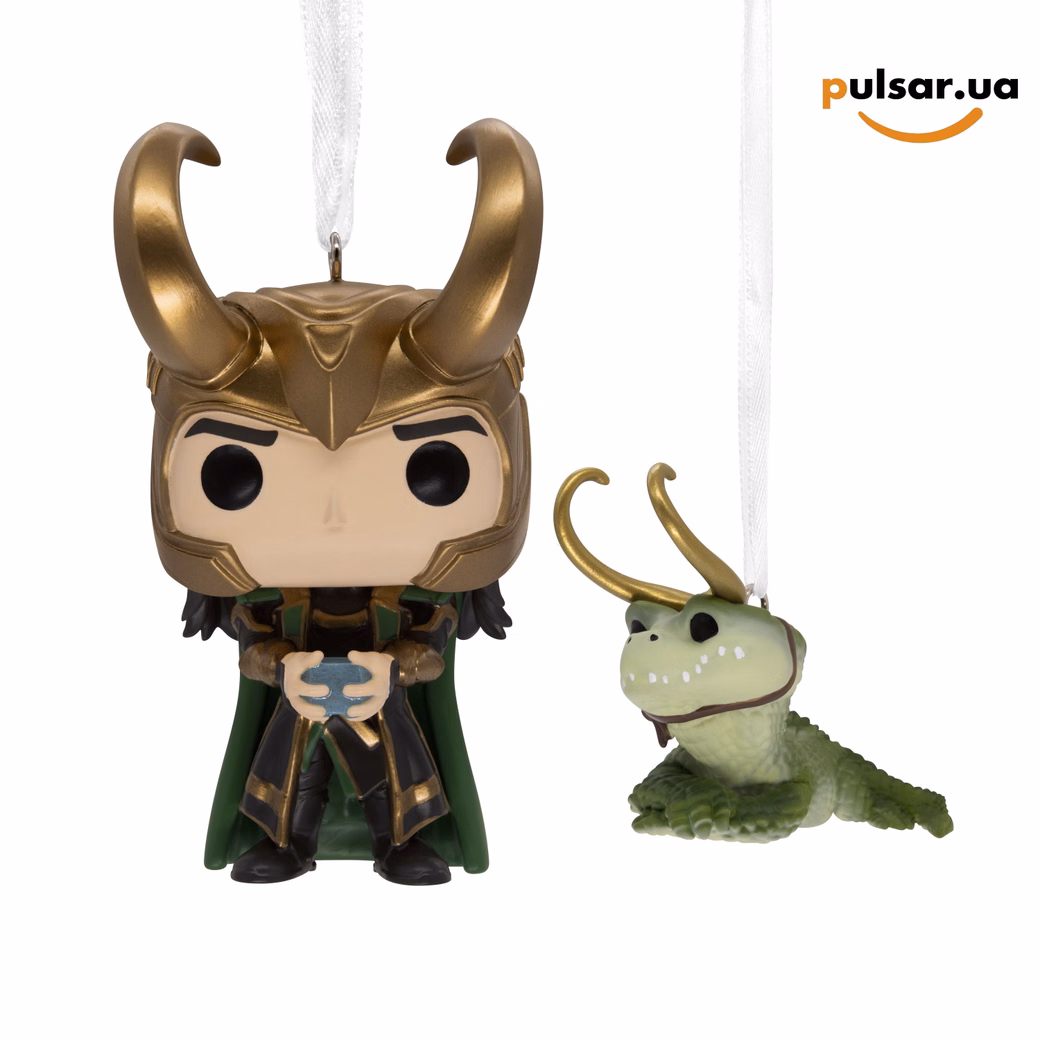Вінілова фігурка  «Funko POP! • Ornament • Marvel ◉ Loki & Alligator Loki № ---», фото 2
