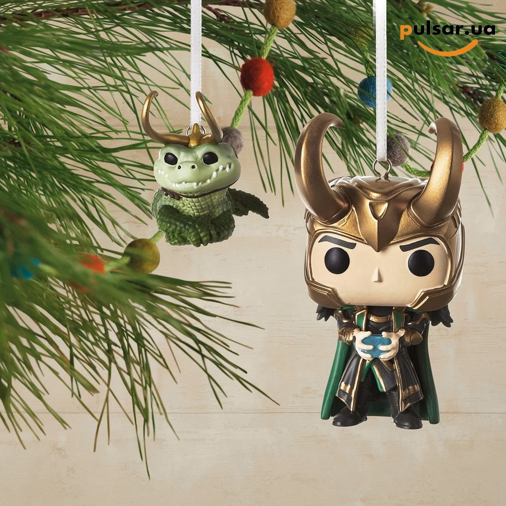Вінілова фігурка  «Funko POP! • Ornament • Marvel ◉ Loki & Alligator Loki № ---», фото 4