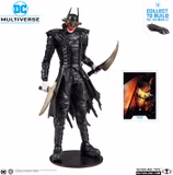 Оригинальная sci-fi фигурка McFarlane Toys DC Multiverse Batman Who Laughs Action Figure with Build-A Rebirth Batmobile (Piece 3)