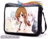 Сумка зі змінним клапаном "Дуже приємно, Бог" (Nice to Meet You, Kami-sama | Kamisama Hajimemashita) - Triangle, фото 3