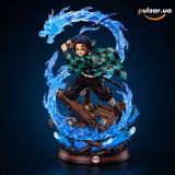 Оригінальна аніме фігурка «1/8 and 1/6 Scale Tanjiro Kamado with LED-Demon Slayer-YingShi Studio»