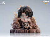 Оригинальная аниме фигурка «AZ Studio - Chibi Figure Levi Ackerman Farewell Ver Attack On Titan»