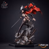 Оригинальная аниме фигурка «1/6 Scale Red Fox Shadow Hoshimi Miyabi-Zenless Zone Zero-Li Studio»
