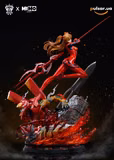 Оригинальная аниме фигурка «Dark King Studio X MIMAN Studio - Battle Suit Asuka X Young Asuka Neon Genesis Evangelion»